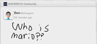 Illustration for article titled The Miiverse: A Place For Weird Questions, Weirder Answers.